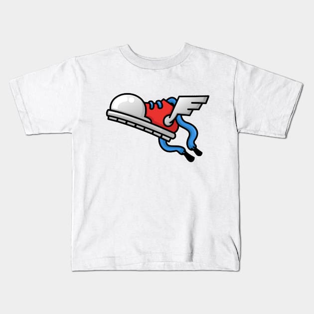 shoes of travel Kids T-Shirt by Nurcahyadii